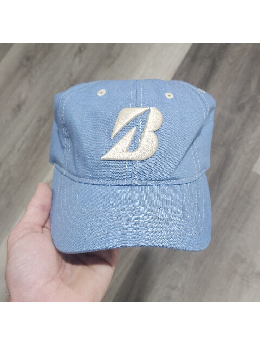 Bridgestone Golf Hat Cap Strapback Logo Classic Casual Preppy Sport Cotton